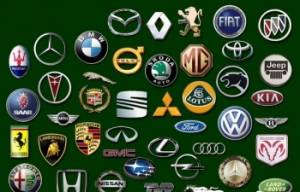 Логотипы автомобильных компаний  PSD Cars Logo